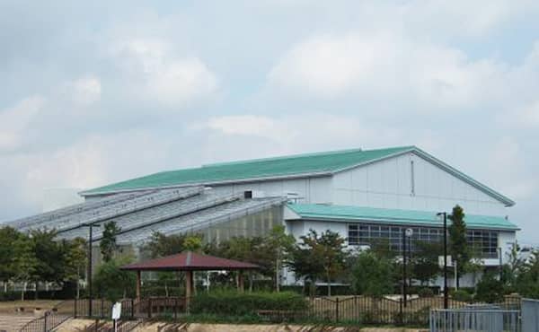 小野市総合体育館（アルゴ）の外観写真
